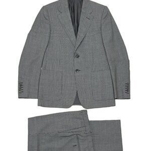 Men's Gucci 2-Piece Check Suit - Size 38R US / 48R EUR